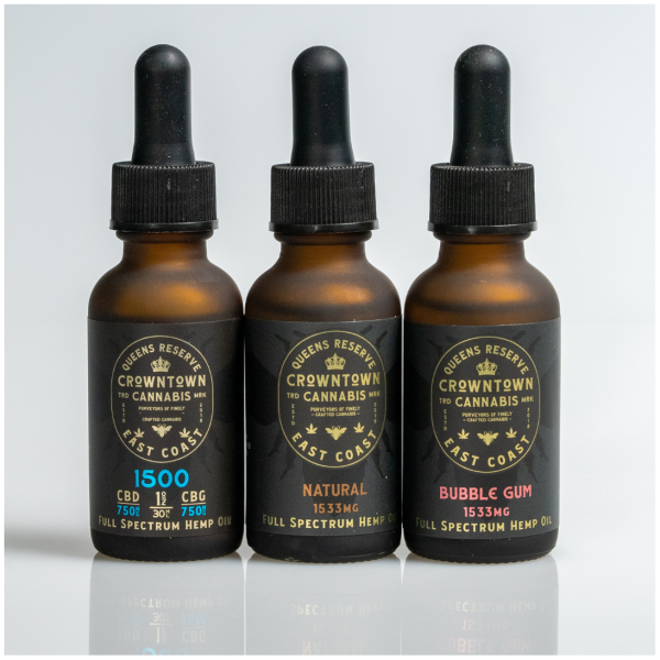 Crowntown Cannabis - Full Spectrum CBD Tincture - The Plug Distribution