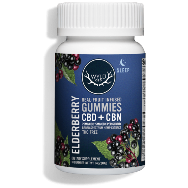 Wyld-Elderberry CBD Sleep - The Plug Distribution