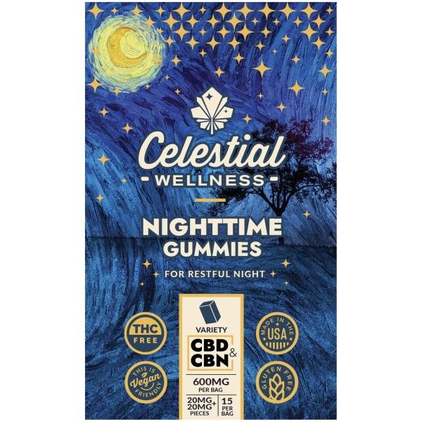 Celestial Wellness NIGHTTIME GUMMIES - THE PLUG DISTRIBUTION