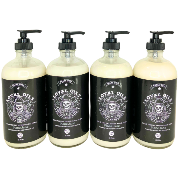 Loyal Oils - 16oz Bottle with 5mg Pump - Plane ✈️ Jane - The Plug Distribution