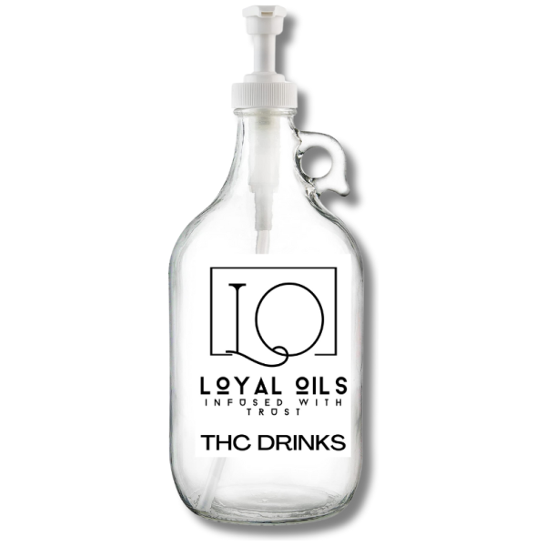 Loyal Oils - THC - Mocktail Mixer - Half Gallon - The Plug Distribution