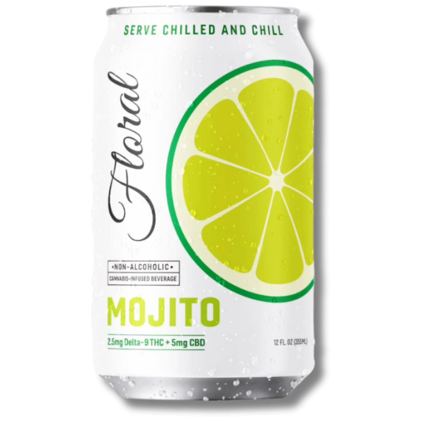 Floral - Mojito THC beverage - The Plug Distribution