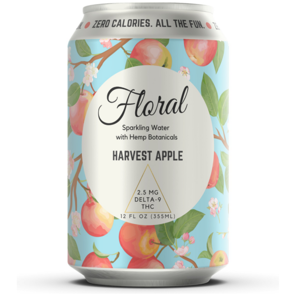 Floral - THC Seltzer - Harvest Apple - The Plug Distribution