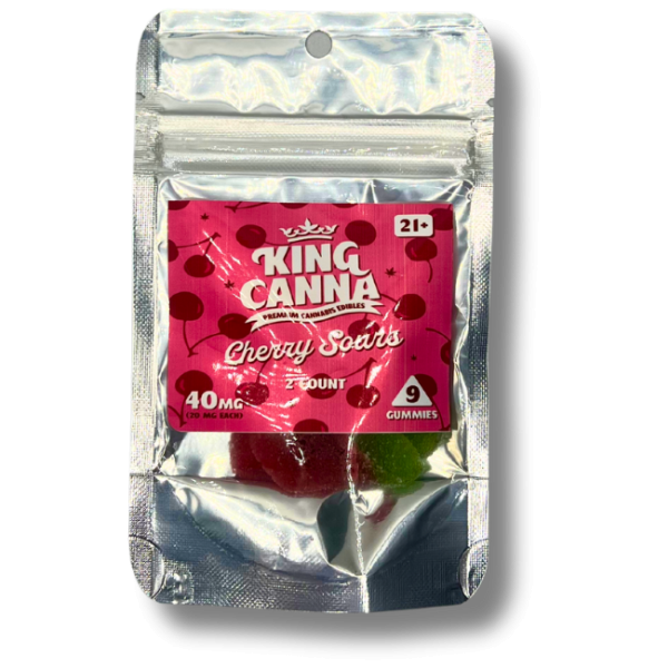 King Canna - Cherry Sours - 2 count - The Plug Distribution