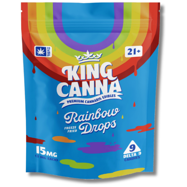 King Canna - Rainbow Drops 15mg - The Plug Distribution