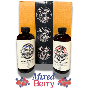 Loyal Oils | Lemonade | Coconano Infused | Delta 9 | Sugar Free | Mixed Berry Case