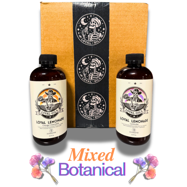 Loyal Oils - Lemonade Botanical Mixed Case - 6 Lavender - 6 Orange Creamsicle - The Plug Distribution