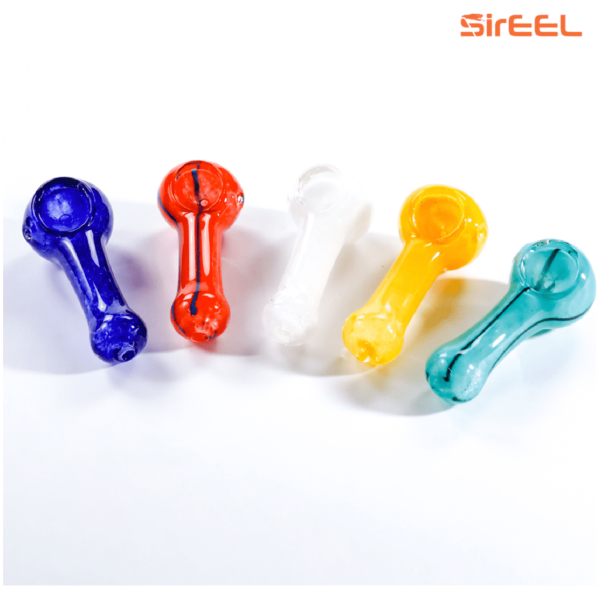 SirEEL | Bulk Glass Hand Pipes | 3.5" | Assorted Colors - Image 2