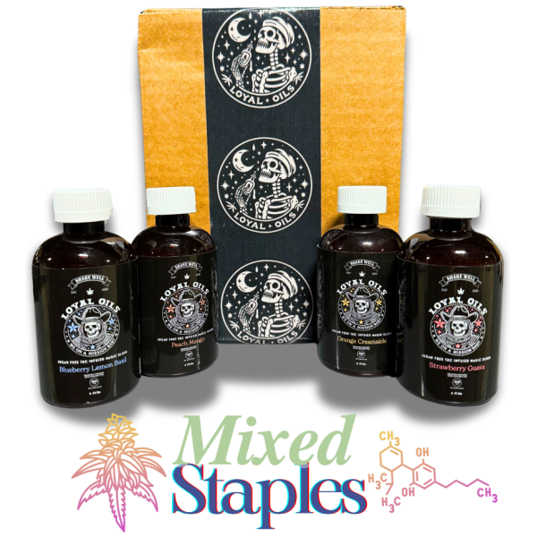 Loyal Oils | Magic Elixir | Coconano Infused | Delta 9 | Sugar Free | Mixed Staple Flavors