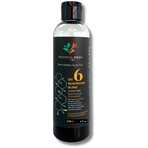 Grateful Meds Not Ya Nana's Sweet Tea Liquid Concentrate 6 Mushroom Blend 225ml - The Plug Distribution