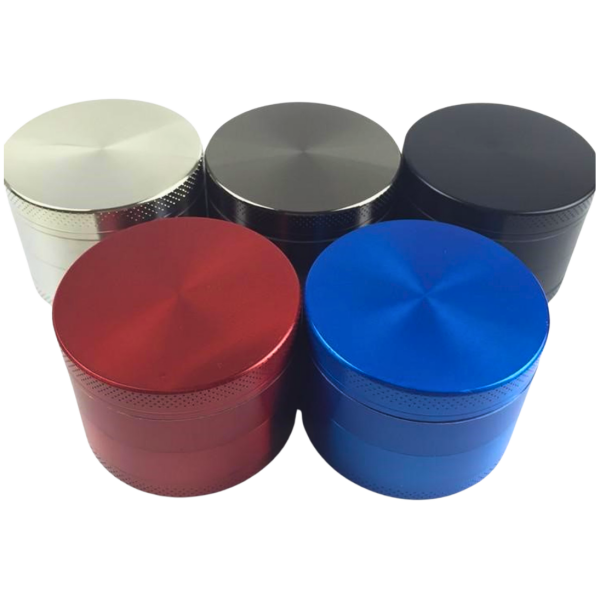 Luv Buds - 50mm Zinc 4 pc. Grinder, Assorted Colors - The Plug Distribution (2)