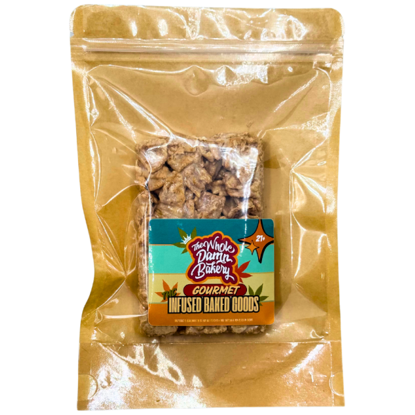 The Whole Damn Bakery - Gourmet Infused Cereal Bar Cinnamon - The Plug Distribution