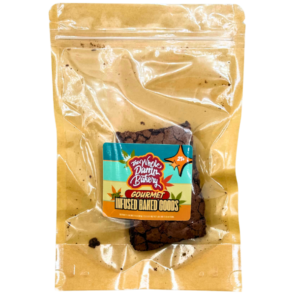 The Whole Damn Bakery - Gourmet Infused Chocolate Chip Brownie - The Plug Distribution