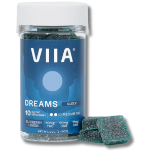 VIIA Hemp - 10 mg Gummies - THC + CBN + CBD - Dreams - Sleep - The Plug Distribution