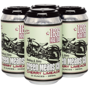 Steding & Sons _ 1836 Kratom _ Cherry Limeade _ 12oz. Can - The Plug Distribution