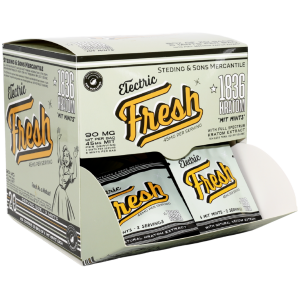Steding & Sons _ 1836 Kratom _ Electric Fresh Mints - The Plug Distribution