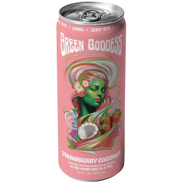 green goddess 20mg strawberry coconut