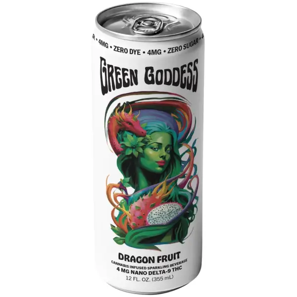 Green Goddess Zero Sugar 4mg Dragonfruit