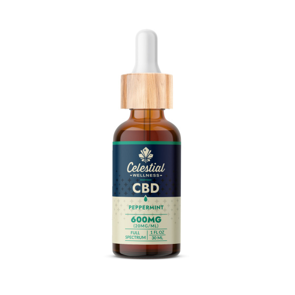 Celestial Wellness | Tincture | Full Spectrum CBD | Peppermint |