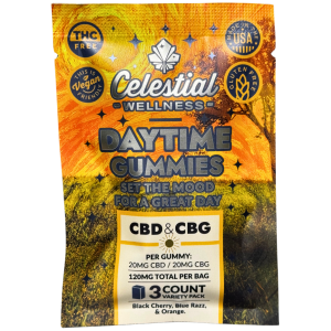 Celestial Wellness - Daytime Gummies - 3 count - The Plug Distribution