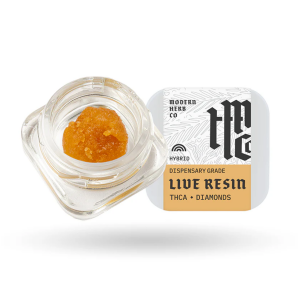 Modern Herb Co. THCa Live Resin Diamonds Dab Pineapple Express (Hybrid) - 2g - The Plug Distribution