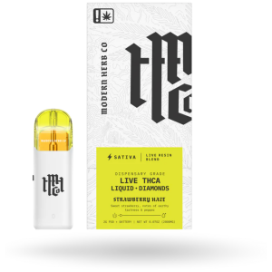 Modern Herb Co. THCa Pod Kit Live Resin Liquid Diamonds_ Strawberry Haze (Sativa) - 2g - The Plug Distribution