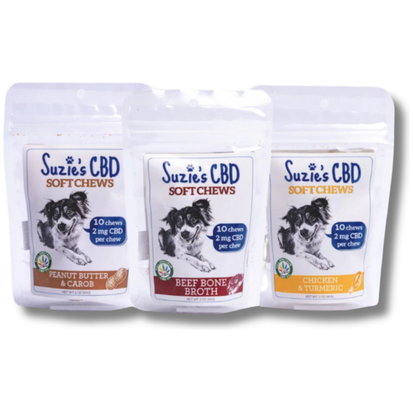 Suzie's Pet Treats - Soft Chews - Trial Size - 2mg - The Plug Distribution