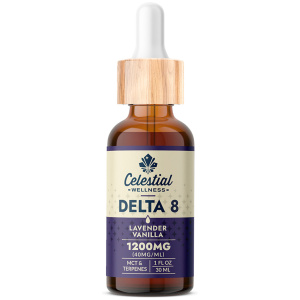 Celestial Wellness | Tincture | Delta 8 | 1200mg | Lavender Vanilla