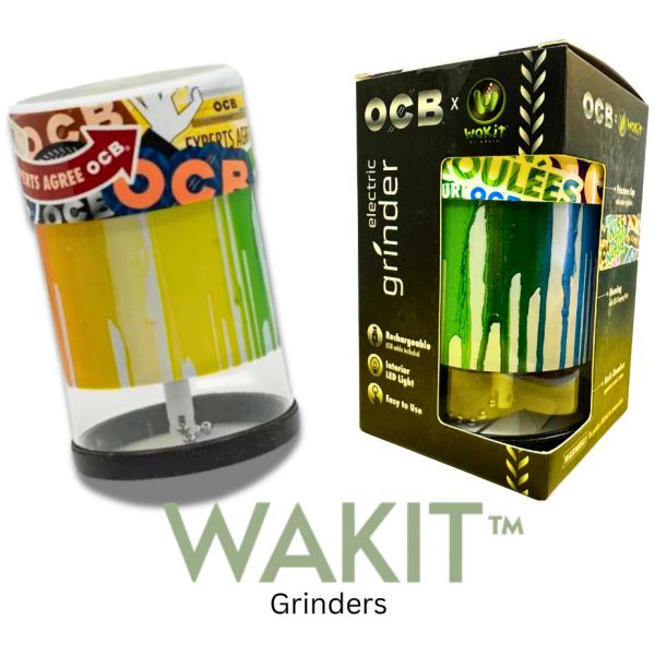 WAKIT GRINDERS - Electric Herb Grinder - French Kiss Mother Nature - The Plug Distribution